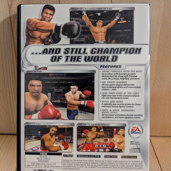 Knockout Kings 2002 for PlayStation 2 - Used - Picture 3 of 5